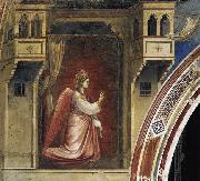 GIOTTO di Bondone The Angel Gabriel Sent by God oil painting artist